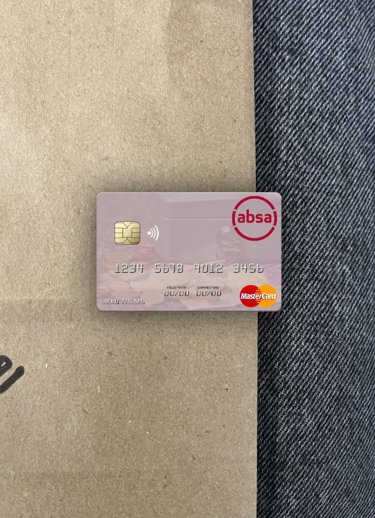 Download Seychelles Absa Bank Seychelles mastercard photolook front Photoshop template